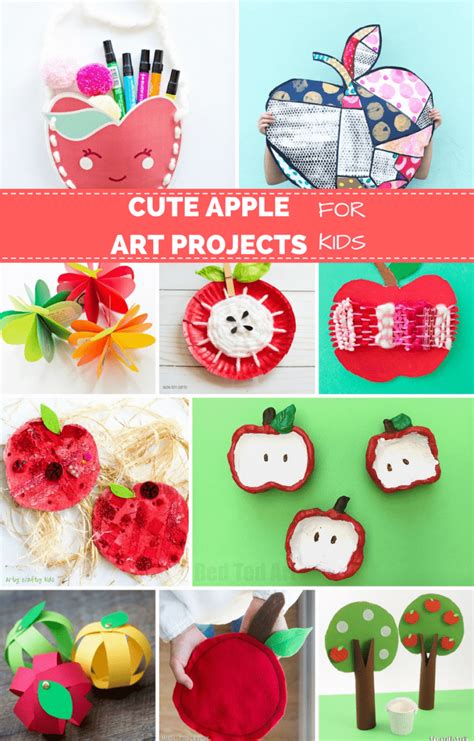 15 Sweet Apple Art Projects For Kids