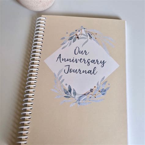 Anniversary Journal - Etsy