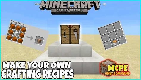 Ike06 Gaming: Minecraft Bedrock Edition Tutorials Custom Crafting Recipes!