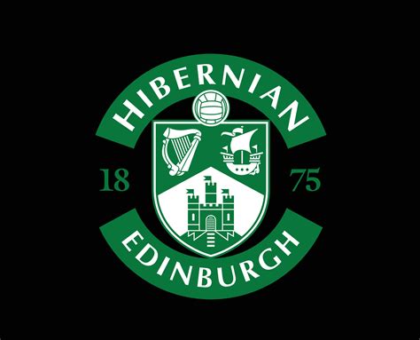 Hibernian FC Club Logo Symbol Scotland League Football Abstract Design ...