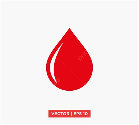 Blood Drop Vector PNG Images, Blood Drop Icon Vector Illustration, Graphic, Wave, Rain PNG Image ...