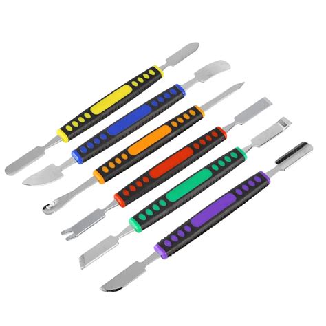 Aliexpress.com : Buy 6pcs Dual Ends Metal Spudger Set for iPhone iPad Tablet Mobile Phone Prying ...