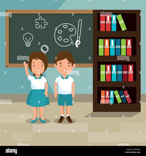 students in the classroom characters Stock Vector Image & Art - Alamy