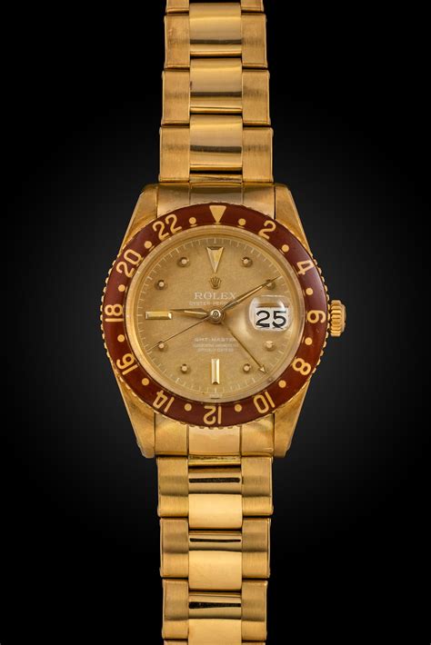 Rolex GMT 6542 Yellow Gold Albino – DE SIMONE