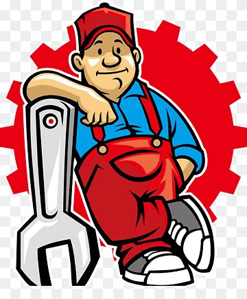 Cartoon Laborer, A cartoon man with tools, cartoon Character, business Man, illustrator png ...