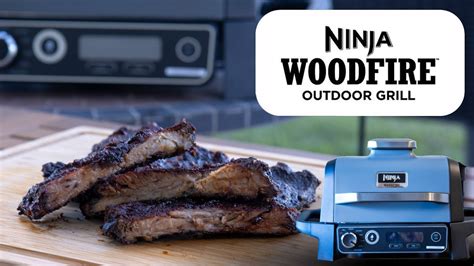 Smoking Ribs on the Ninja Woodfire Grill. - YouTube