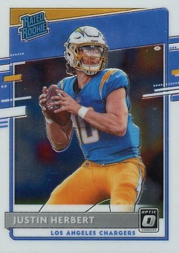 Justin Herbert Rookie Cards Guide, Top RC List, Best Autographs