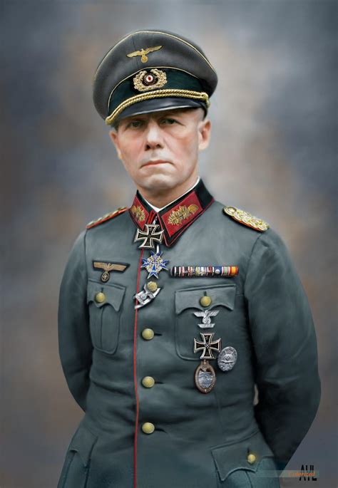 Field Marshal Gen.Erwin Rommel 54. (1891 – 1944) The Desert Fox, Suicide by cyanide on 14 ...