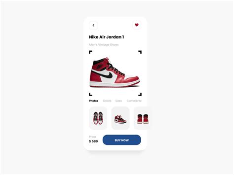 Nike Shoe App Design by BoostUp Design Studio on Dribbble