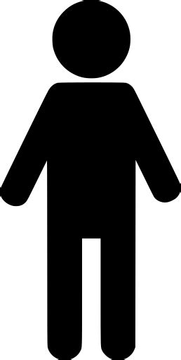 SVG > person man minimalist - Free SVG Image & Icon. | SVG Silh