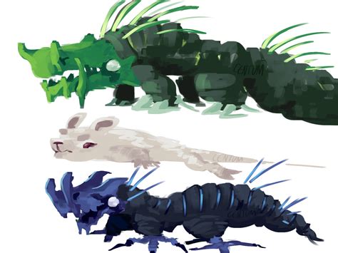 blue lizard, green lizard, slugcat : r/rainworld