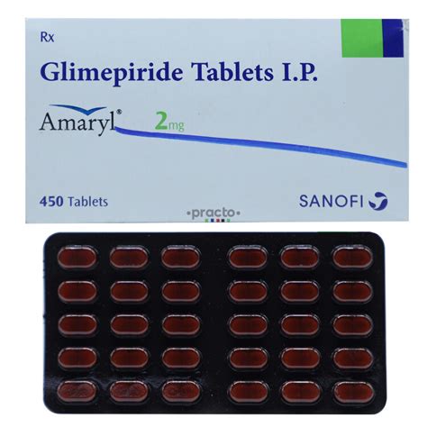 Amaryl 2 MG Tablet - Uses, Dosage, Side Effects, Price, Composition | Practo