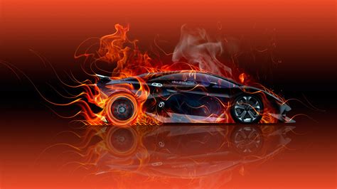 Fire Lambo Wallpapers - Wallpaper Cave