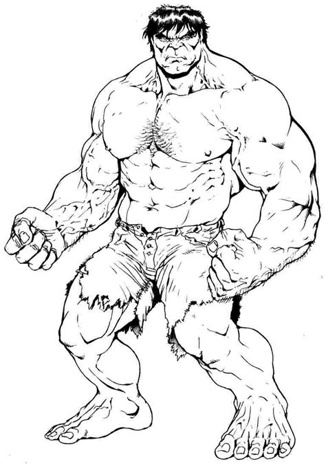 Red Hulk Coloring Pages - Coloring Home