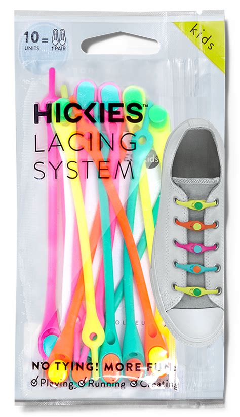 HICKIES - No Tie Elastic Shoelaces | Hickies, Elastic shoe laces, Shoe laces