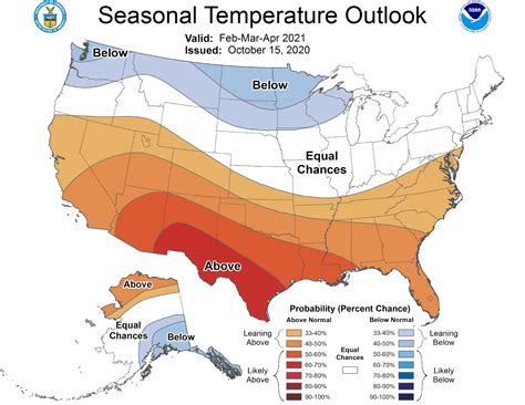 Climate Prediction Center launches new maps for temperature and ...