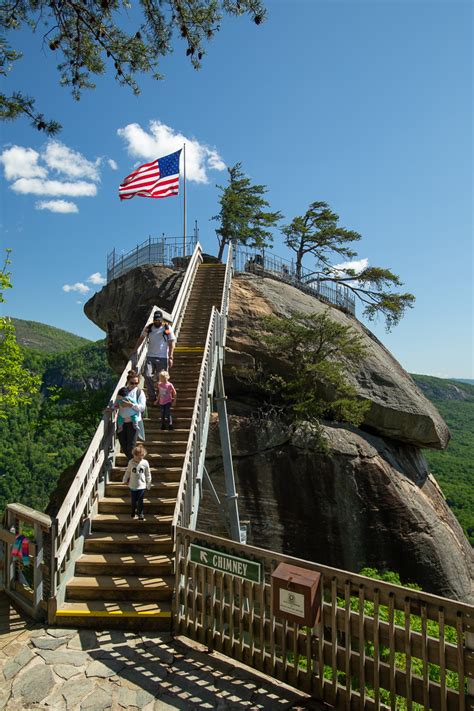 Outcroppings Trail - Chimney Rock at Chimney Rock State Park