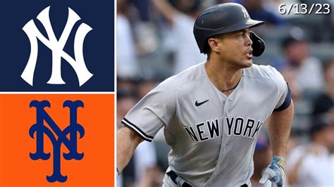 New York Yankees @ New York Mets | Game Highlights | 6/13/23 - YouTube