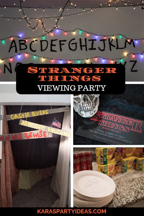 Kara's Party Ideas Stranger Things Party Ideas | Kara's Party Ideas