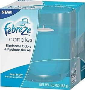 Amazon.com - FEBREZE CANDLES LINEN&SKY - Scented Candles