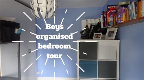 Boys room tour | boys room ideas | bedroom organisation | bedroom ...