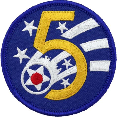 WWII Army Air Corps 5th Air Force Class A Patch | USAMM