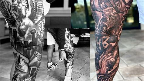 In Photos: Cowboys stars Dak Prescott shows off massive new leg tattoo