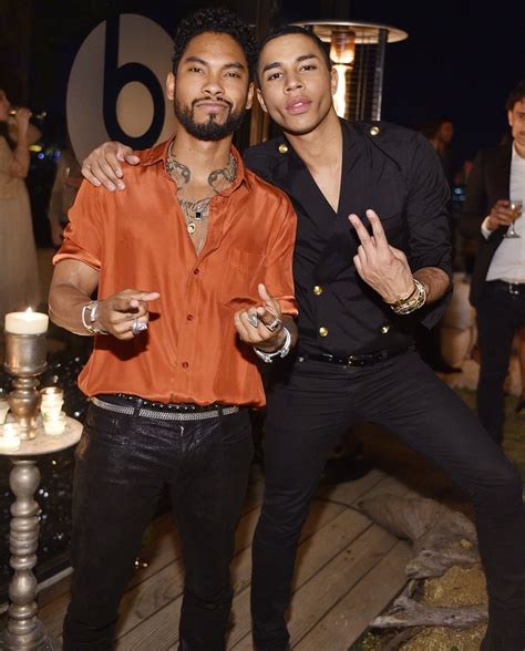 Balmain's Olivier Rousteing Has Star-Studded Birthday Celebration