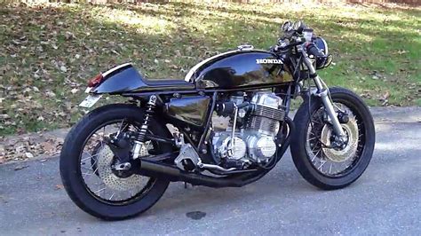 1976 Honda cb 750 cb750 F1 cafe racer caferacer - YouTube