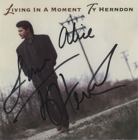 Ty Herndon - Living in a Moment Lyrics and Tracklist | Genius