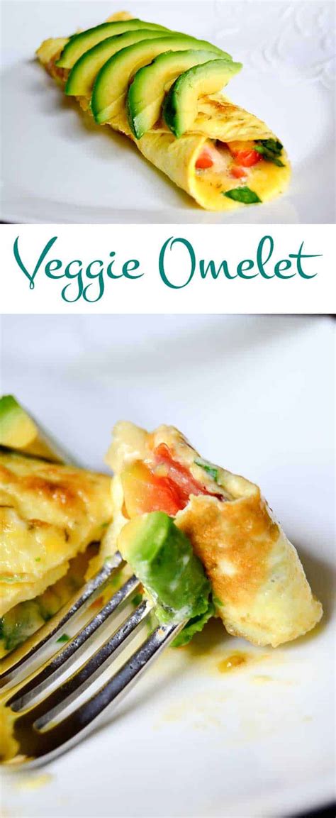 Garden Fresh Veggie Omelet - Renee Nicole's Kitchen