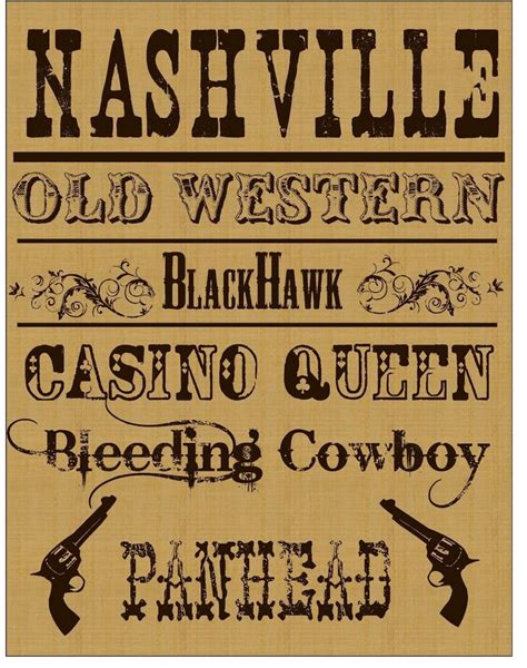 Image result for Free Cowboy Font Downloads | Western font, Typography design font, Lettering fonts