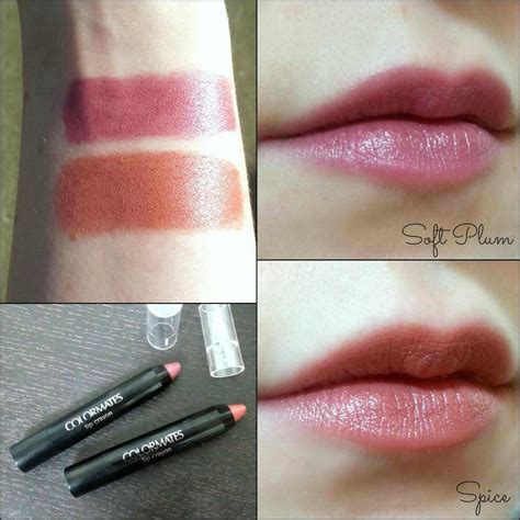 Colormates lip crayons from Dollar Tree Lip Crayons, Makeup Swatches, Dupes, Lipsticks, Dollar ...