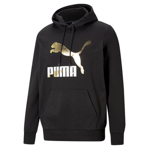 Classics Logo Men's Hoodie | Black - PUMA