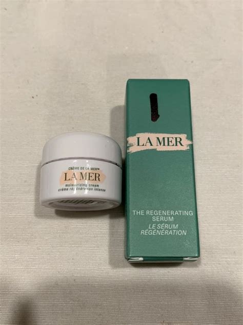 New La Mer Skincare Set includes the regenerating serum .10 ounce and ...