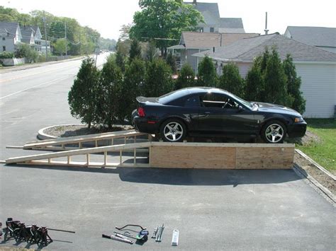 DIY Homemade Wooden Ramps for Car | BimmerFest BMW Forum