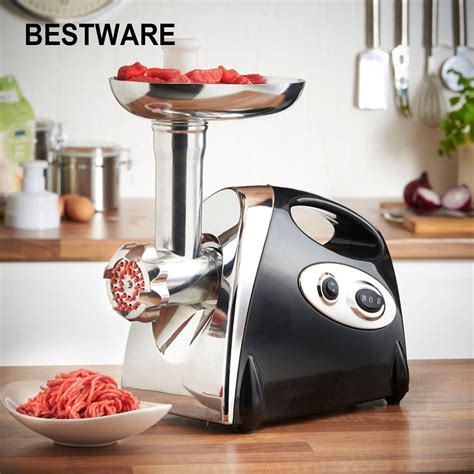 BESTWARE MGB-120 Electric Meat Grinder Professional 400W Vegetable Food Processor price from ...