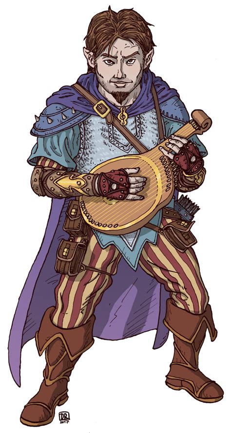 Halfling Bard by Domigorgon on DeviantArt