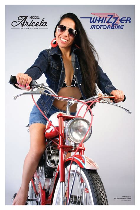 Whizzer Motor Bike Photo With Model - Etsy