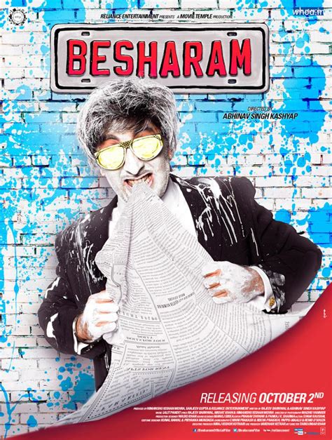 Besharam Movie Hd Movie Poster