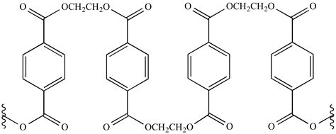 Polyethylene Terephthalate Polymer Structure