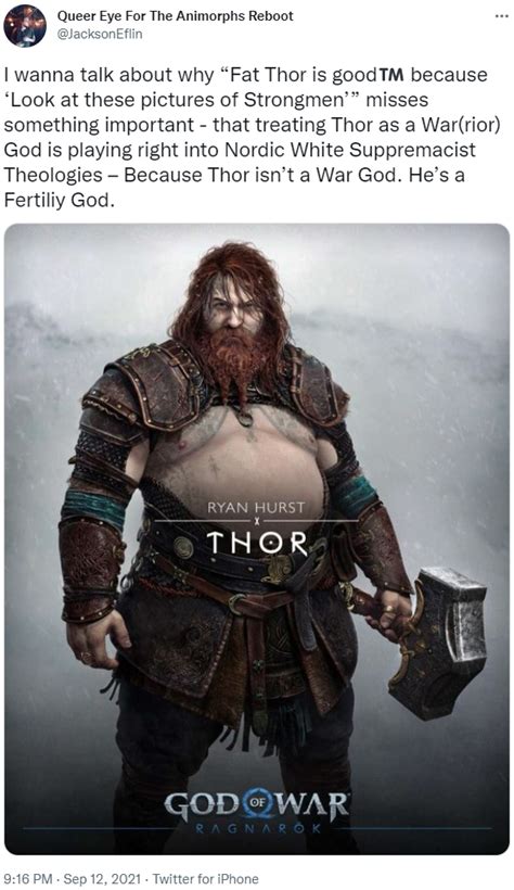 Thor isn’t a War God. He’s a Fertility God | Thor (God of War: Ragnarok ...