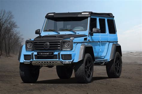 Mansory Tunes the Mercedes-Benz G500 4x4 Squared