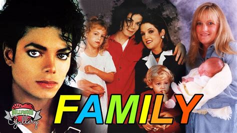 Michael Jackson With His Family