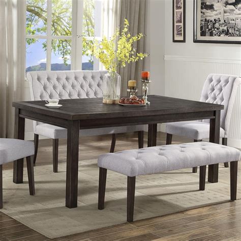 2024 Latest Transitional Rectangular Dining Tables