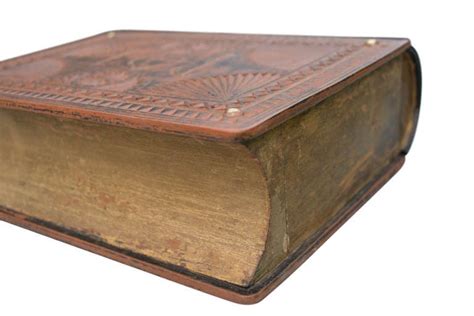 Danish 19th Century Wooden Folk Art Bible Box "Forget Me Not" For Sale at 1stDibs