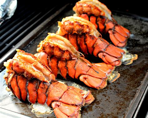 Grilled Lobster Tails - The Cookin Chicks