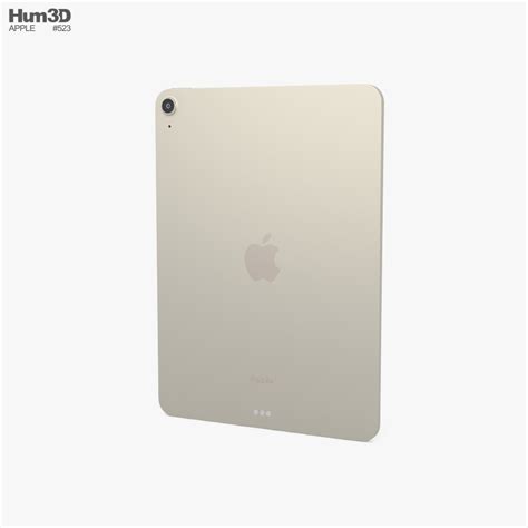 Apple iPad Air 2022 Starlight 3D model - Download Tablet on 3DModels.org