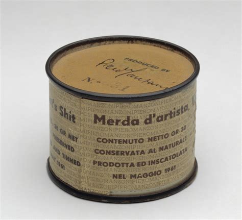 Piero Manzoni | Artist's Shit, no. 31 (1961) | Artsy