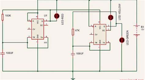 Traffic Light Project | Connection | Procedure | Analysis - ICEEET